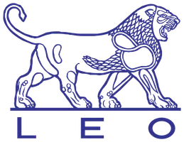 LEO Pharma logo – global pharmaceutical company for skin health